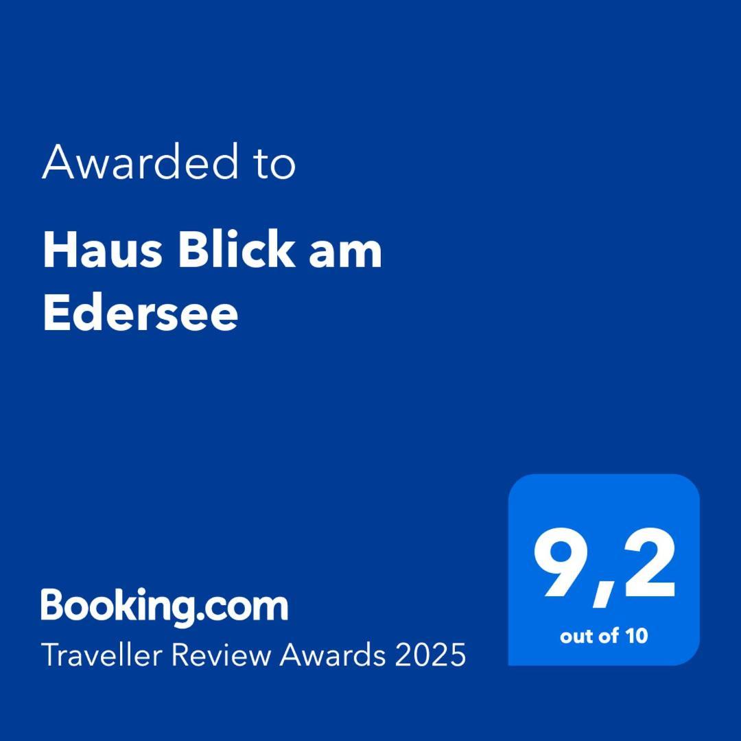 Haus Blick Am Edersee Waldeck  Exterior photo